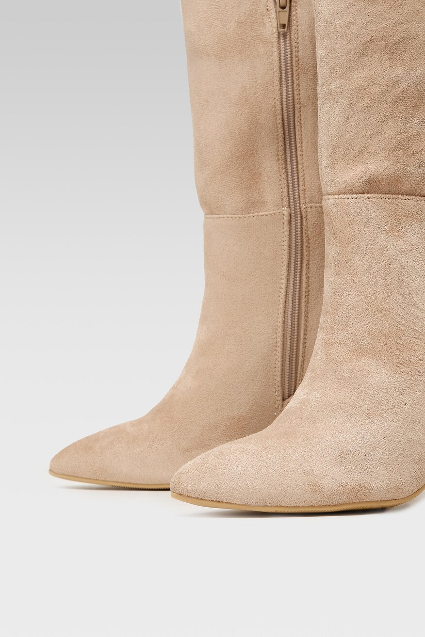 Kozaki Jenny Fairy LS5602-16 Beżowy