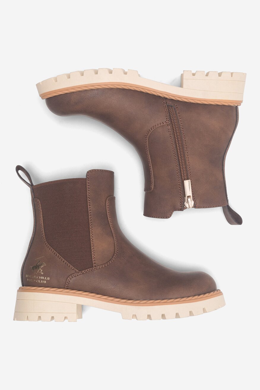 Botki Beverly Hills Polo Club CS6135-03 Brązowy