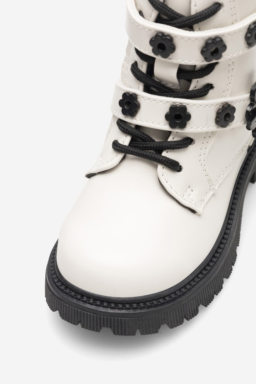 Trzewiki Nelli Blu CM221028-13 Biały