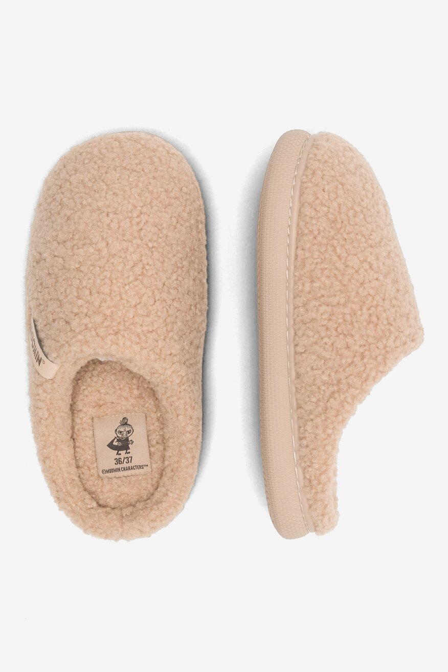 Kapcie MOOMIN AW23-218MMN-A Camel