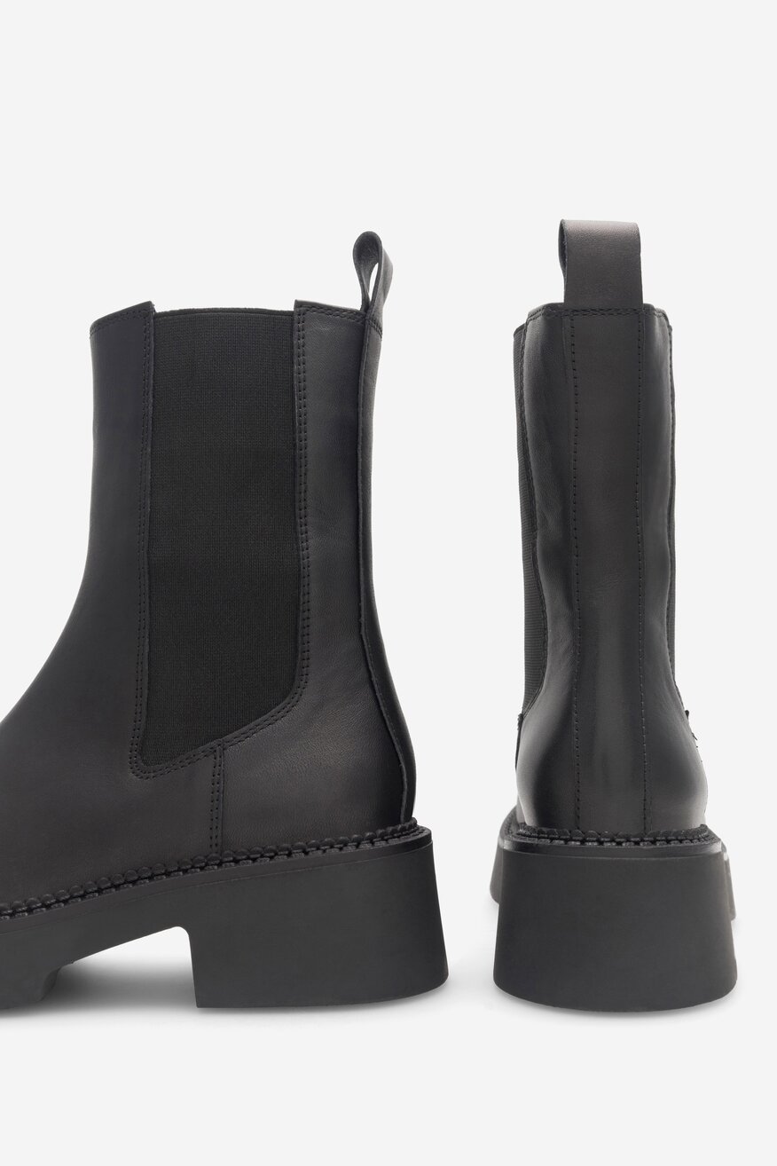 Botki Gino Rossi PESARO-24740 Czarny