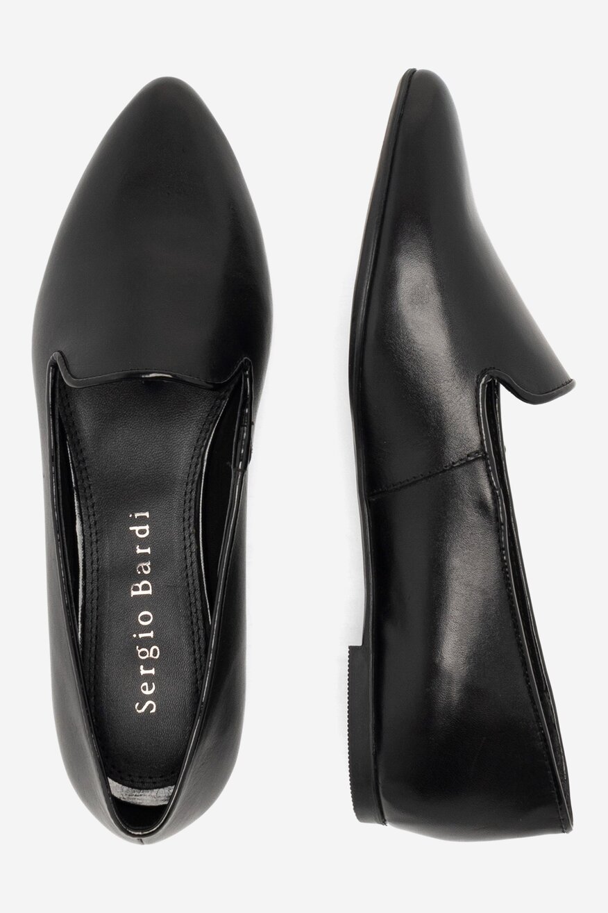 Baleriny Sergio Bardi RST-B1031-02SB Czarny