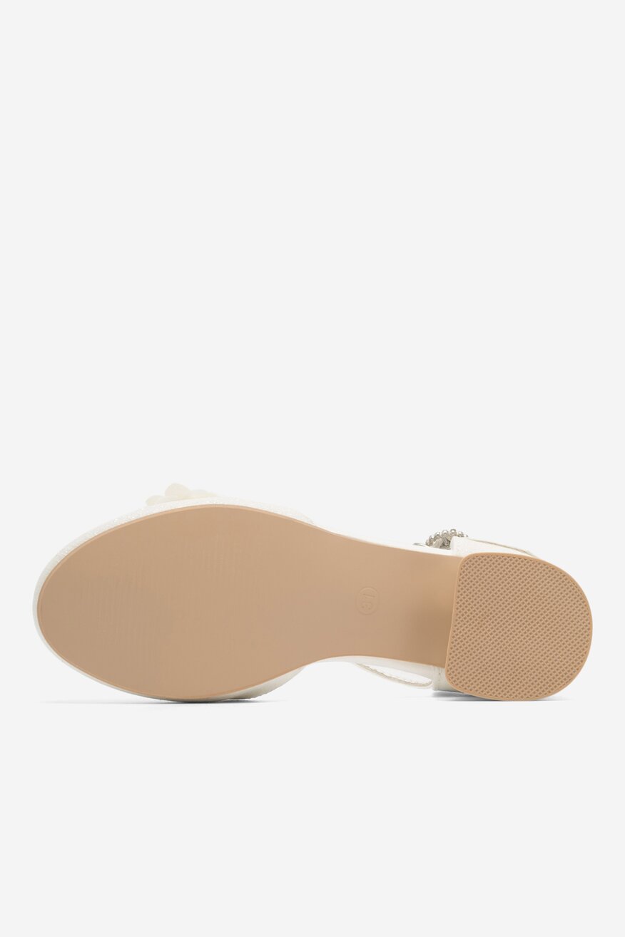 Baleriny Nelli Blu CM220411-3 Biały