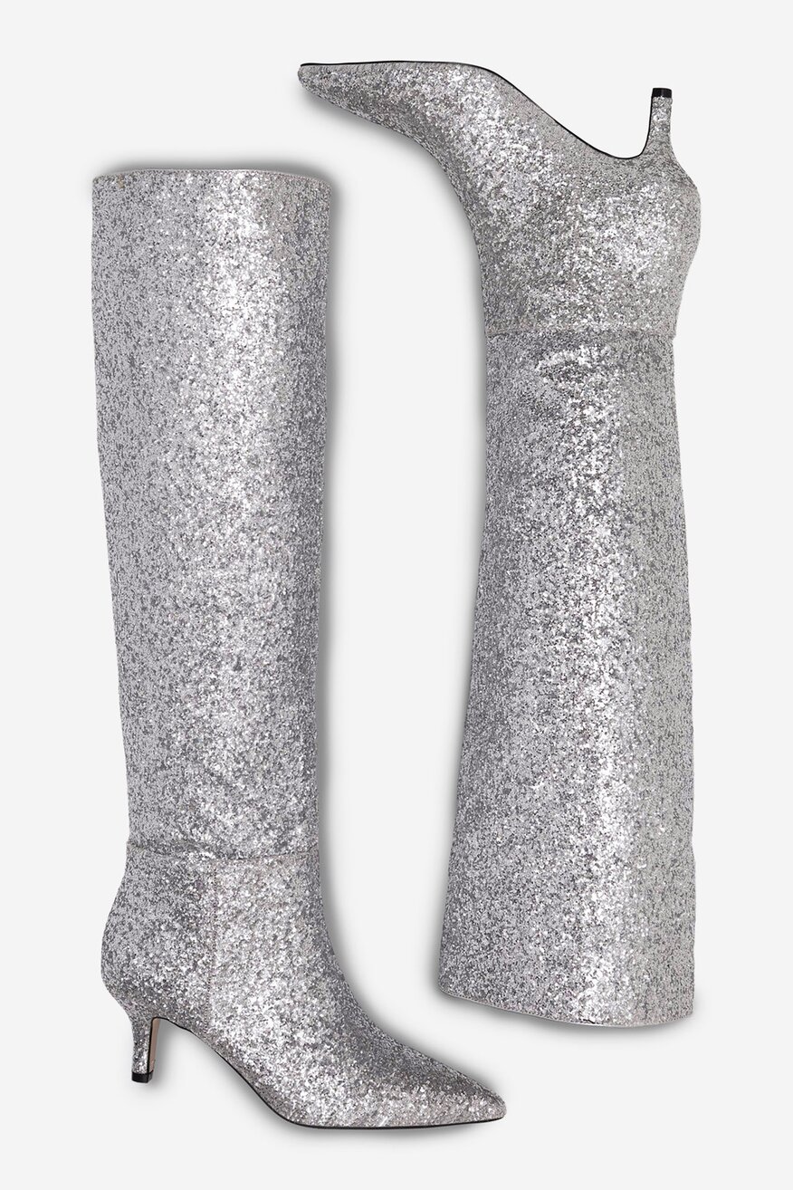 Kozaki Jenny Fairy ELEA LS6022-01 Srebrny