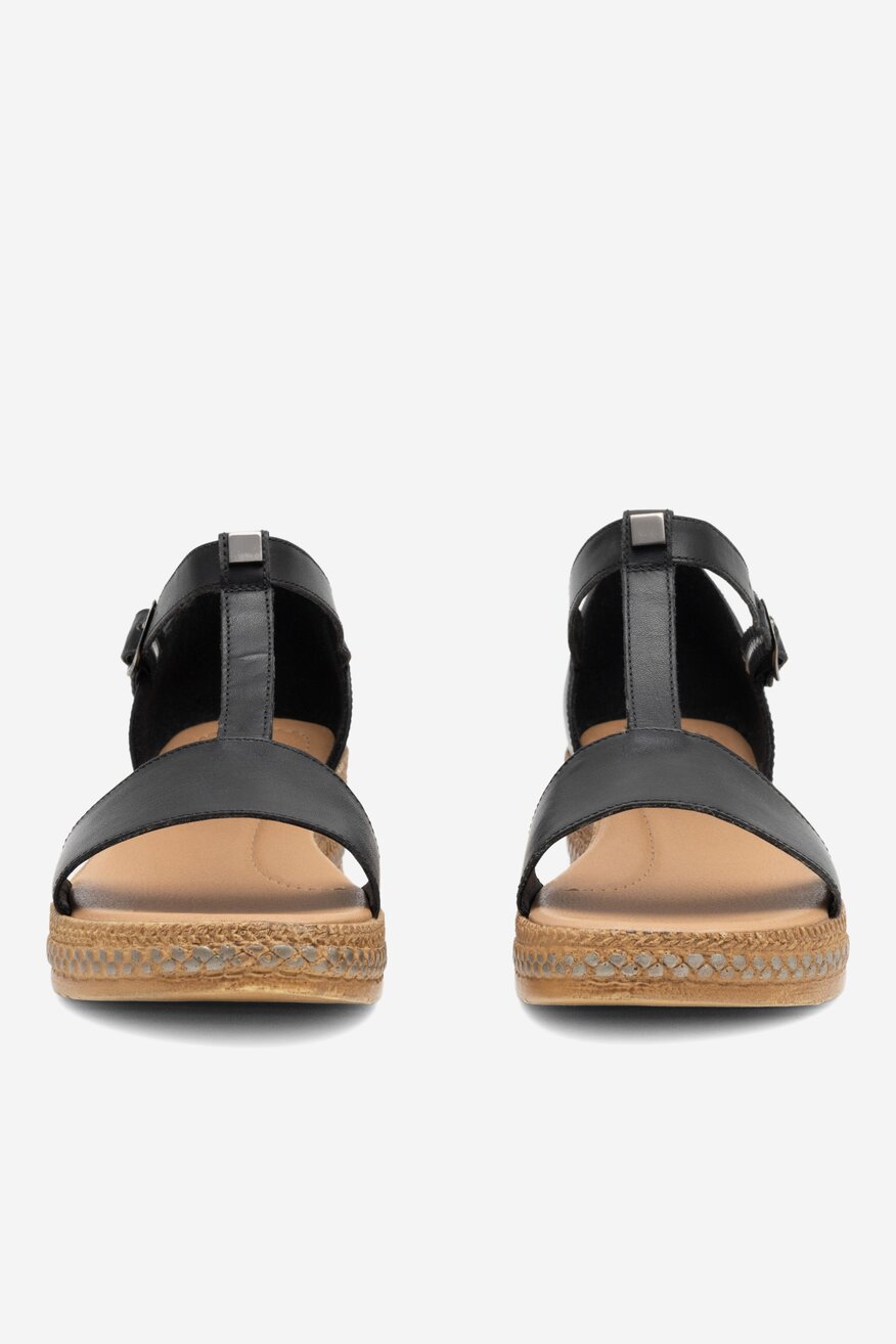 Sandały Sarah Karen WI16-WARKOCZ-05 Czarny