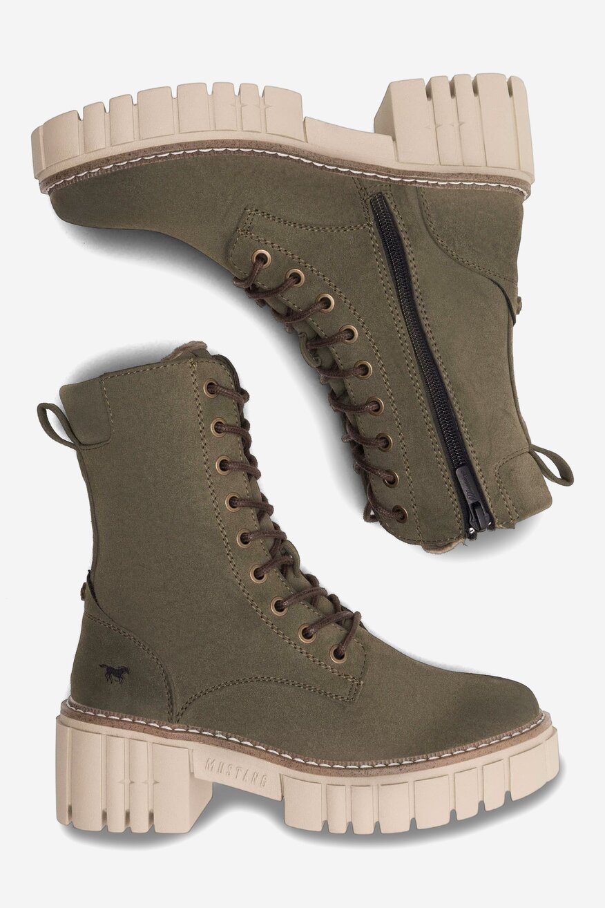 Trzewiki Mustang 1447-506 Khaki
