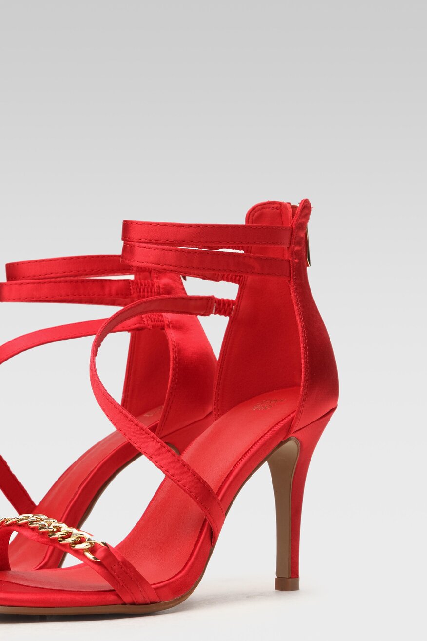 Sandały Jenny Fairy WYL1745-30 Czerwony