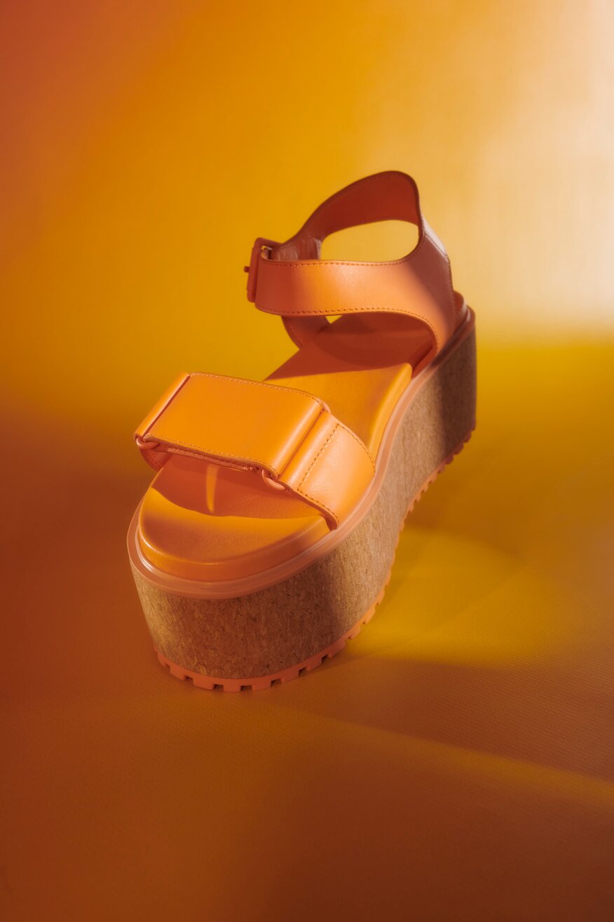 Sandały Lasocki WYL3440-1Z Pomarańczowy