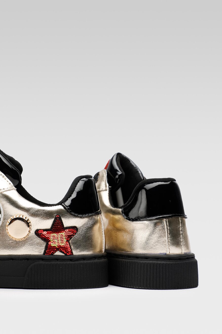 Półbuty Nelli Blu CS5750-10 Złoty