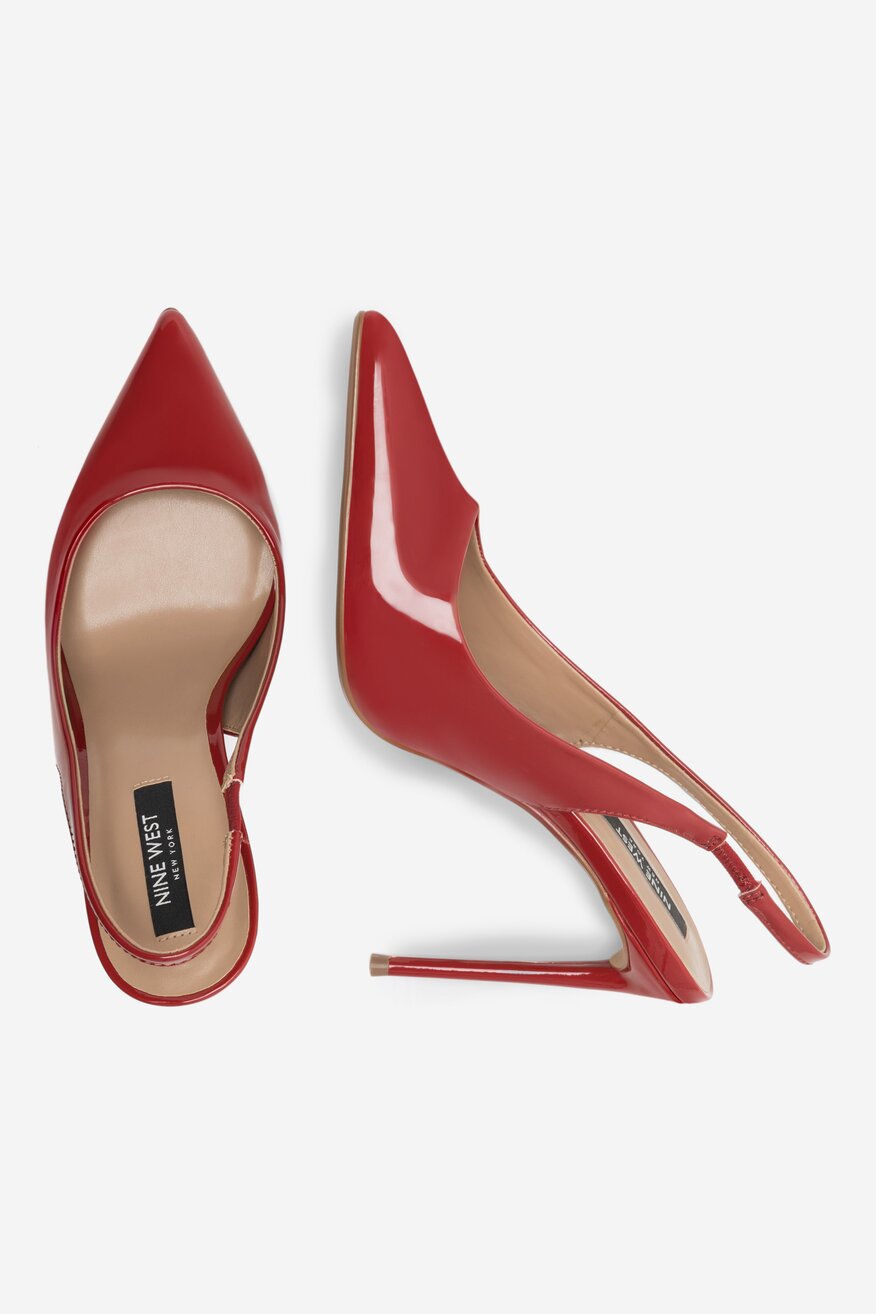 Czółenka NINE WEST AYANA ZL22045-1CC Czerwony