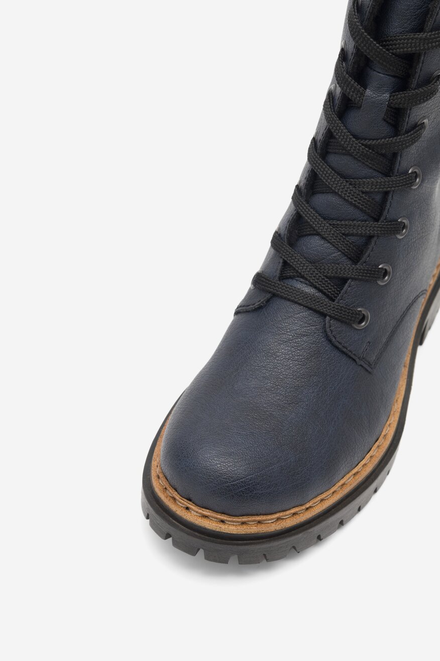 Trzewiki Rieker 72600-14 Granatowy
