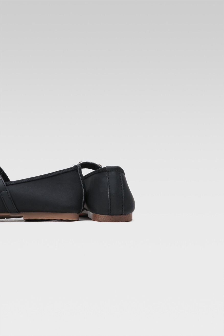 Baleriny DeeZee CS21213-08 Czarny
