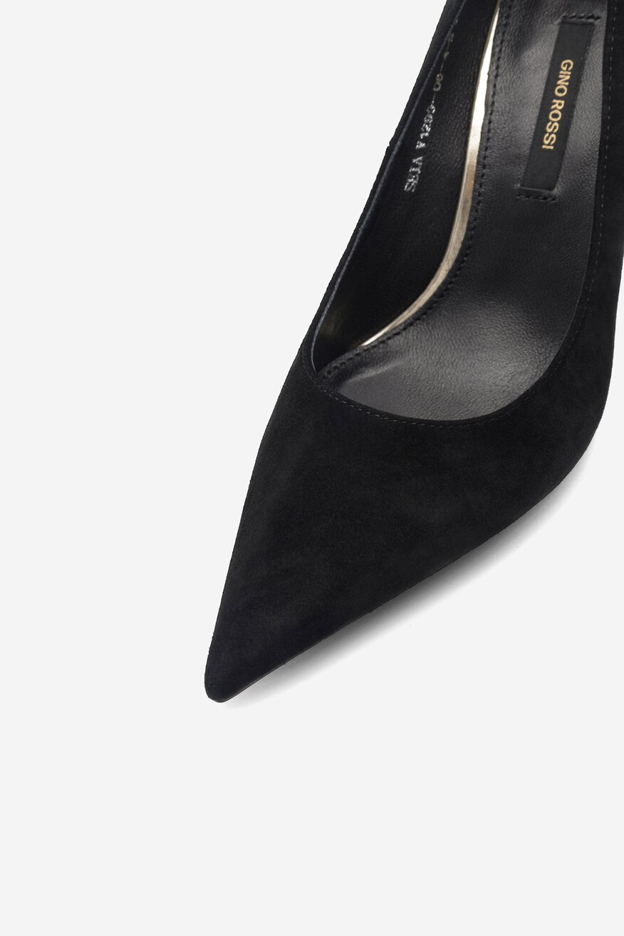 Czółenka Gino Rossi SEIA-V1299-08-4-S Czarny