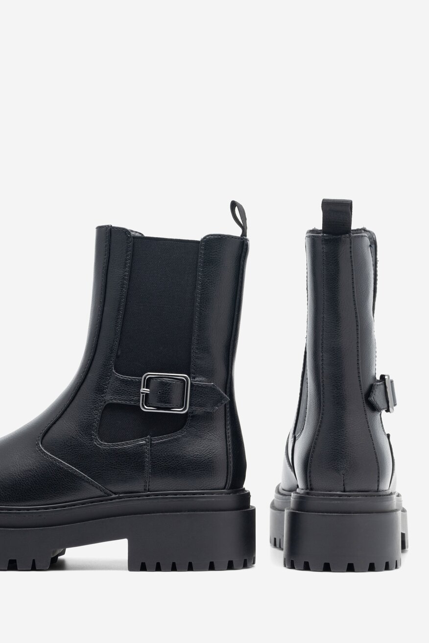 Botki Jenny Fairy SILJE WS5196-04 Czarny