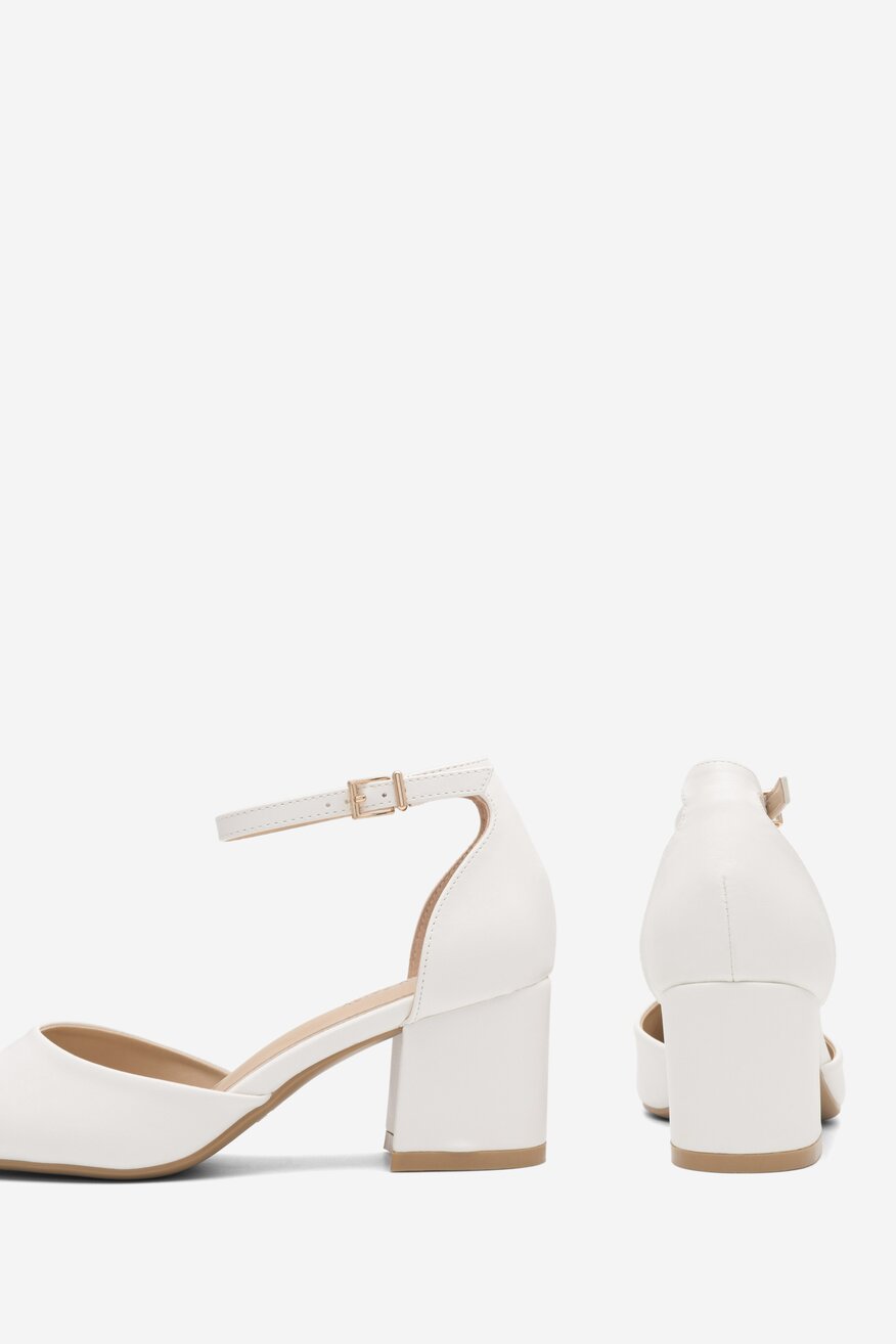 Czółenka Jenny Fairy ANGEL WS210702-10 Biały