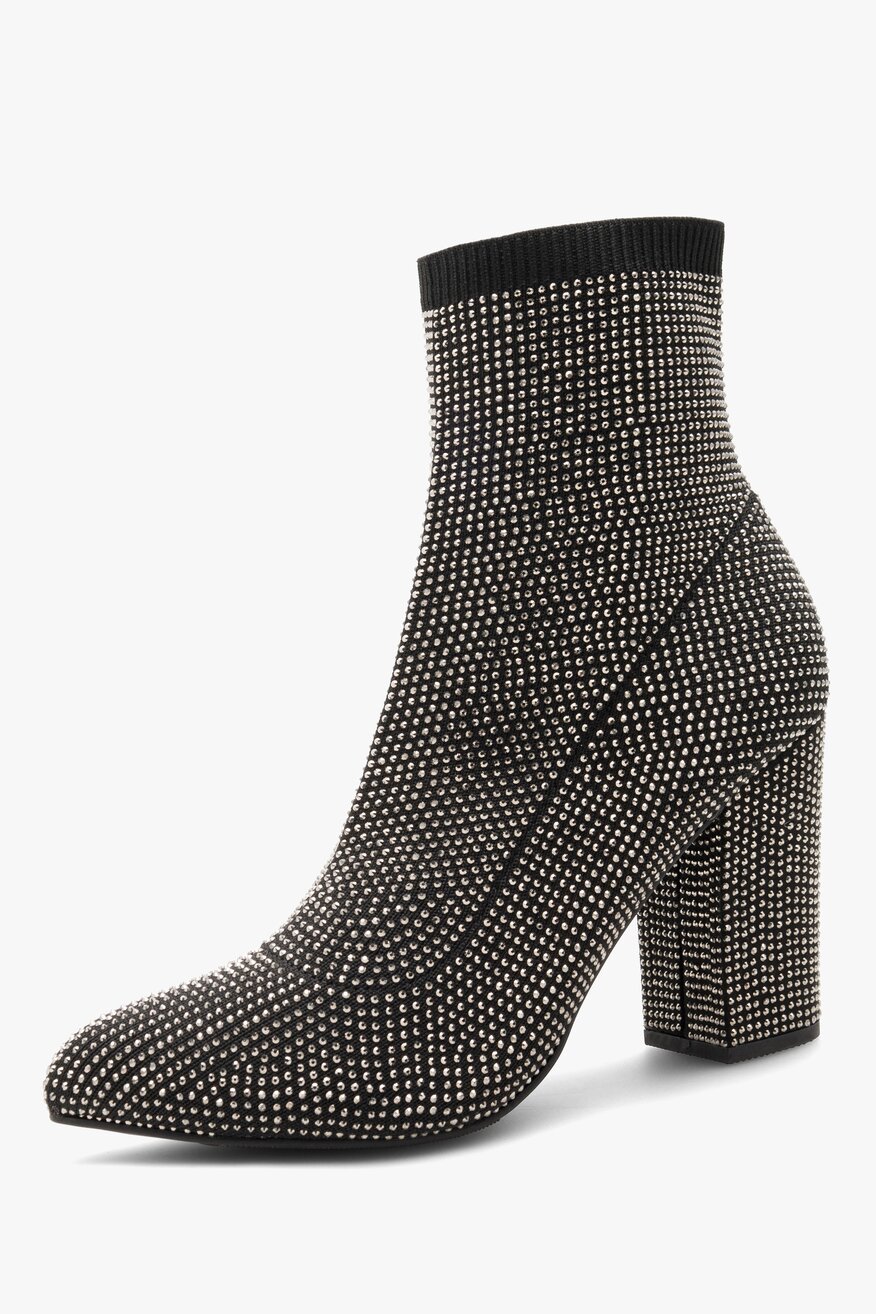 Botki NINE WEST KAS BYCCC03 Czarny