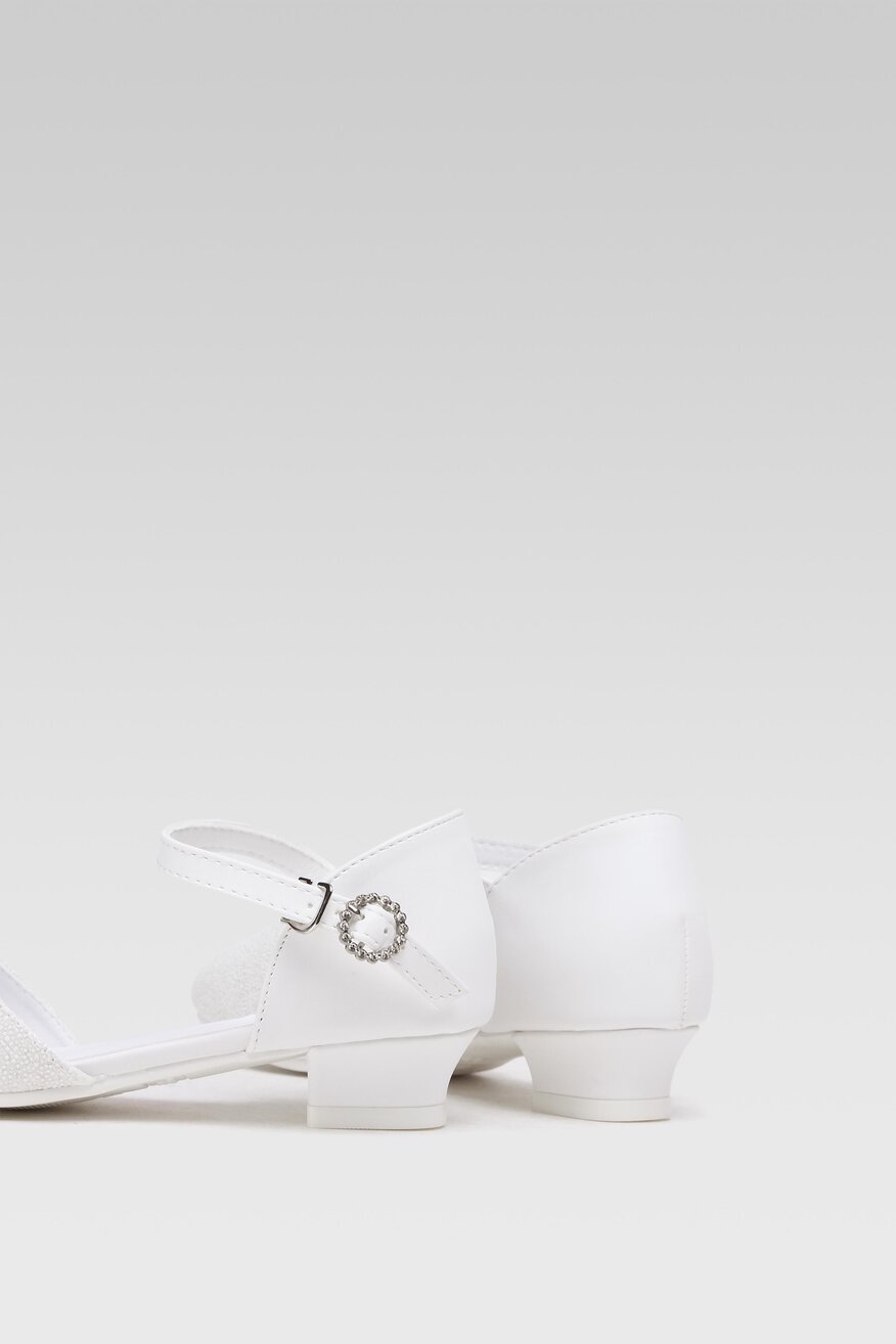 Baleriny Nelli Blu CM2110004CL-2 Biały