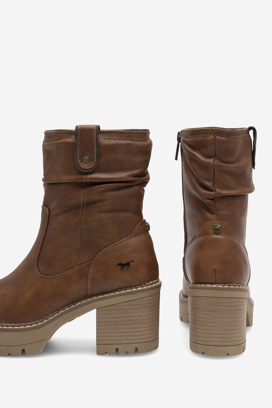 Botki Mustang 1473-601 Brązowy