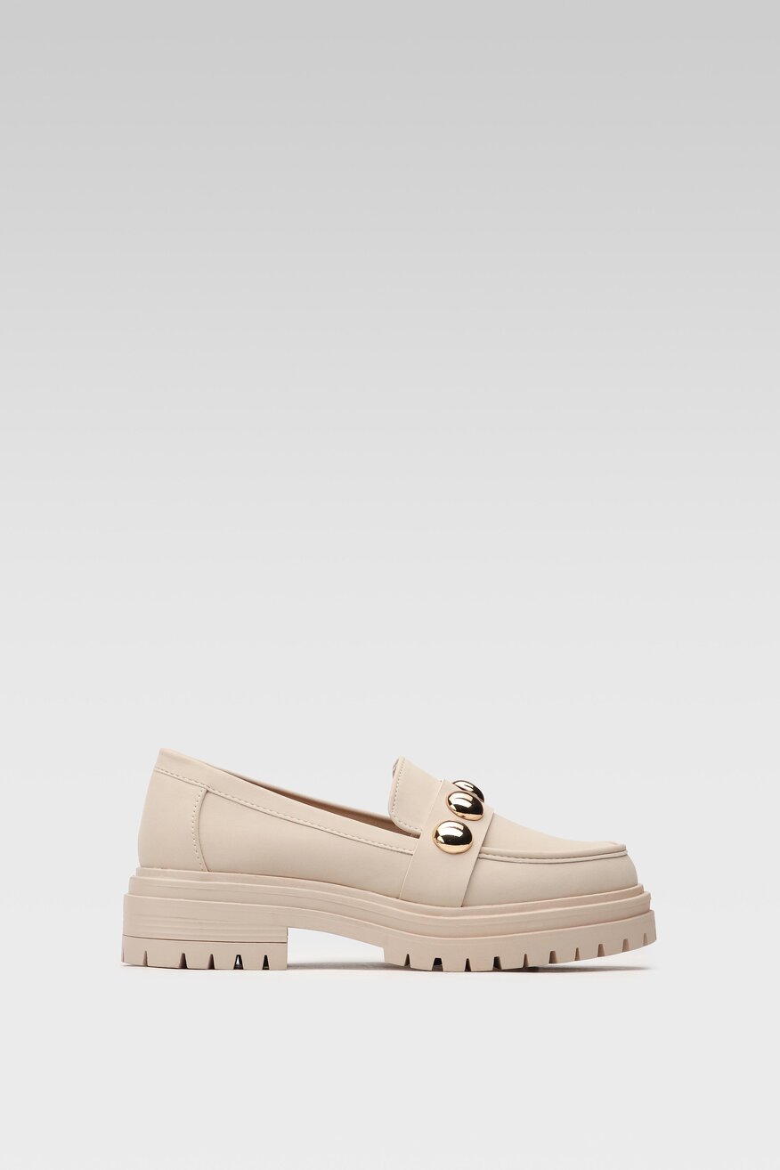 Półbuty DeeZee MODERN TIME WS5195-31 Beżowy