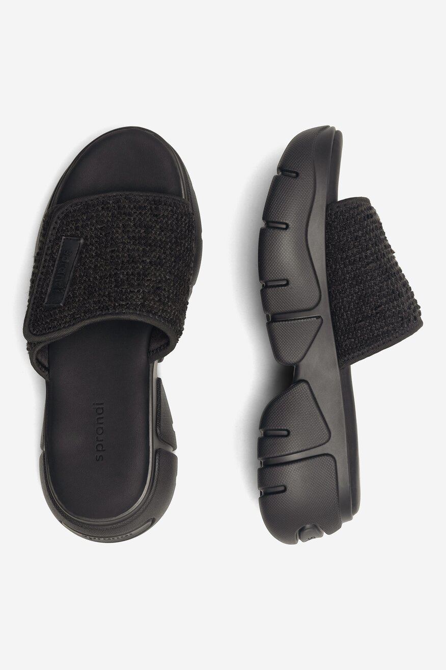 Klapki Sprandi WS2519-02 Czarny