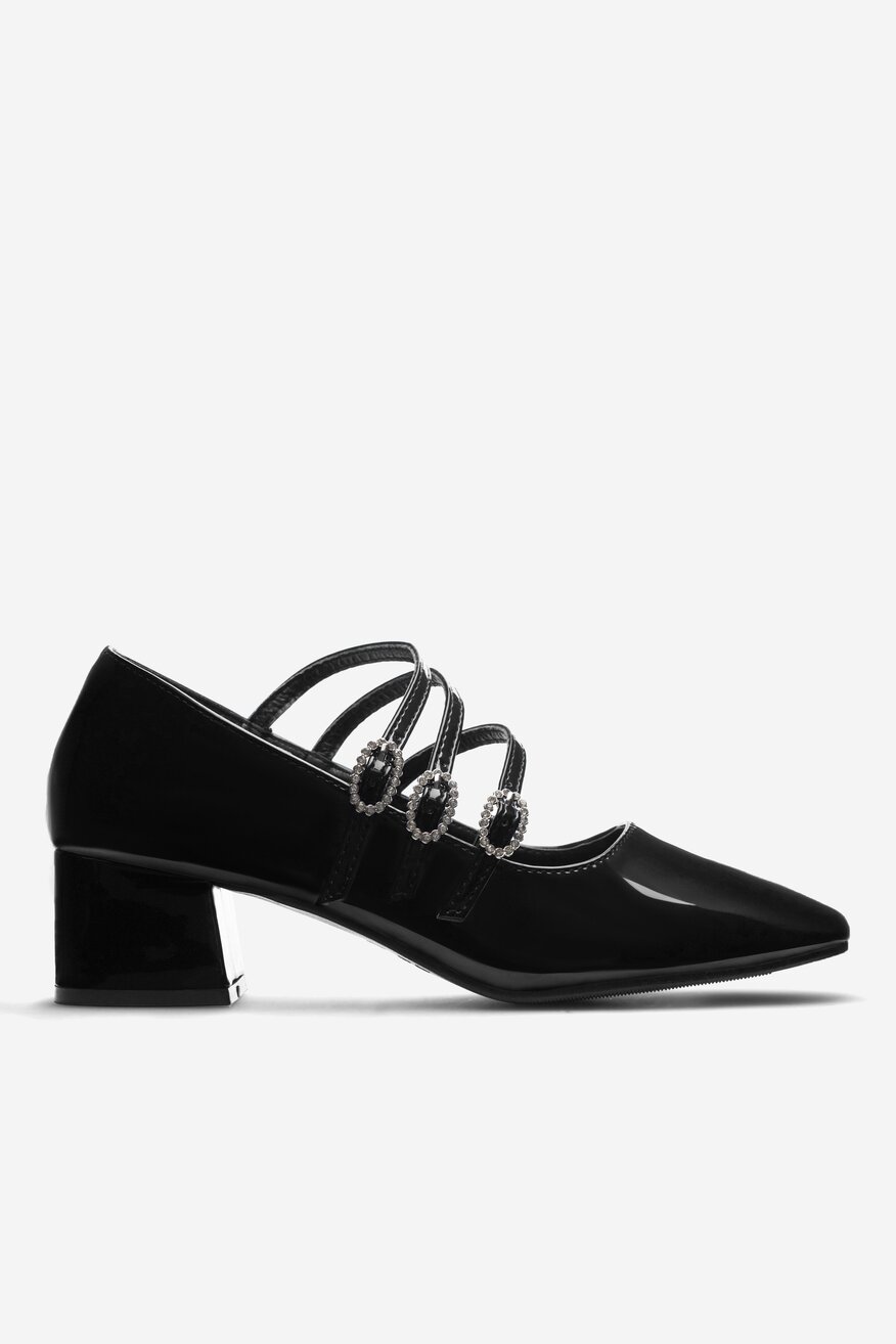 Czółenka Jenny Fairy STAR CMAK2504-17 Czarny