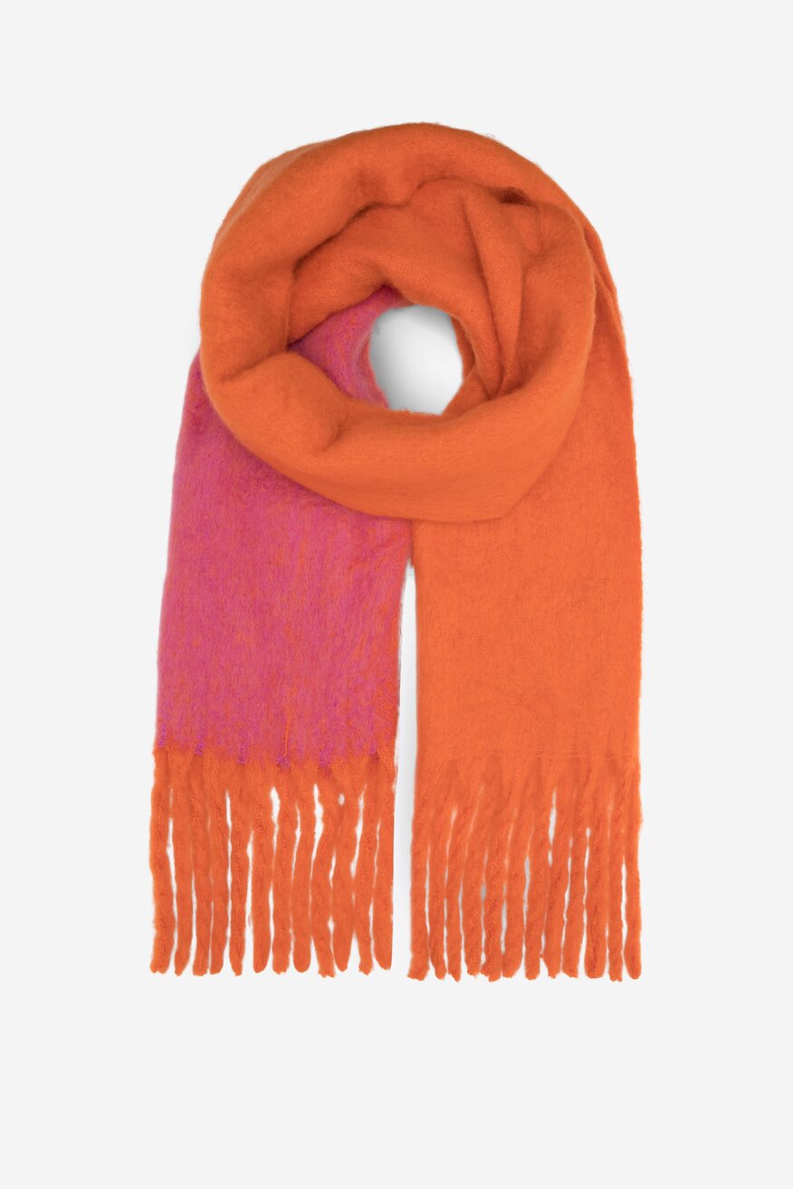 Szalik damski Jenny Fairy 4W4-016-AW23 Różowy