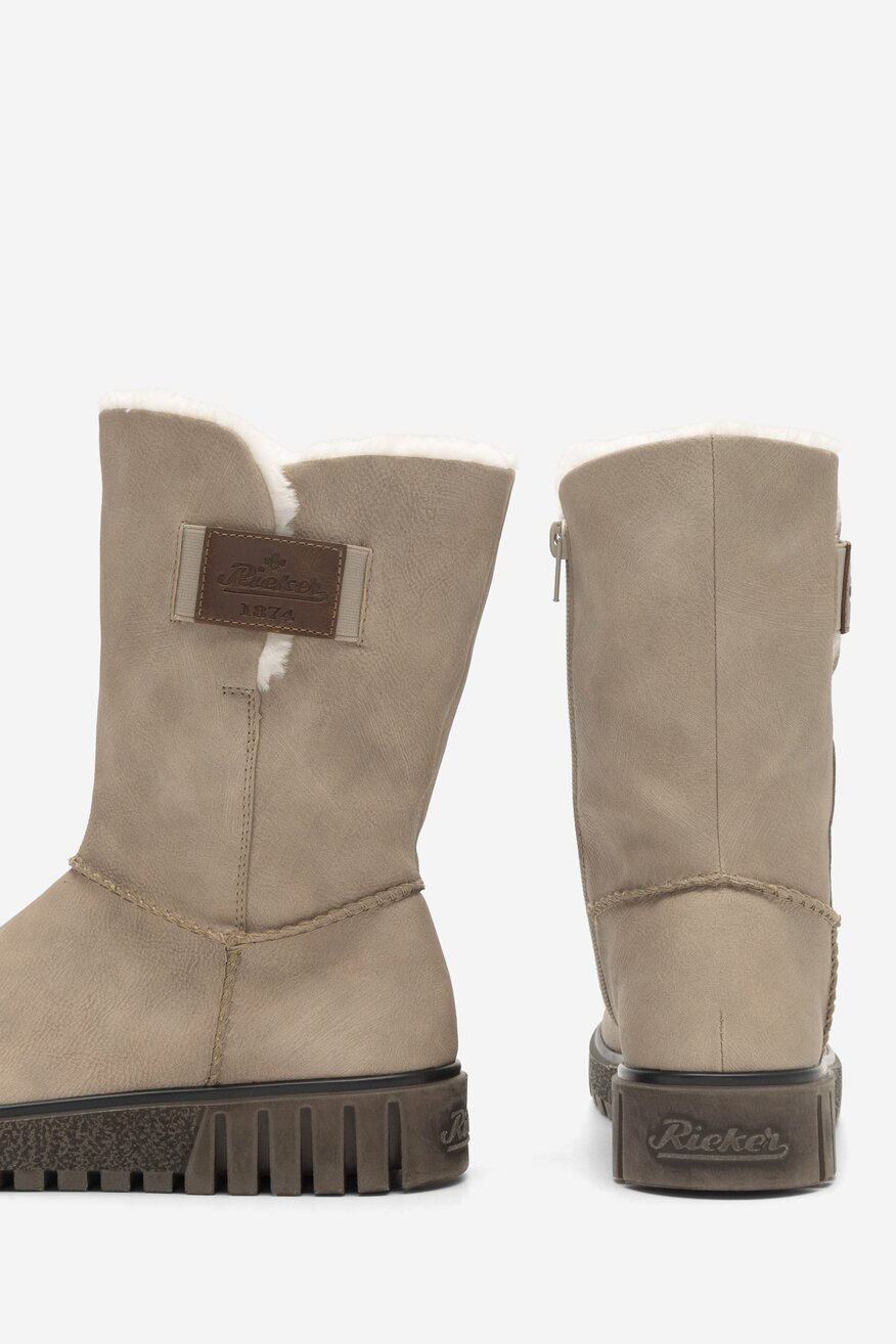 Botki Rieker Y3456-60 Beżowy