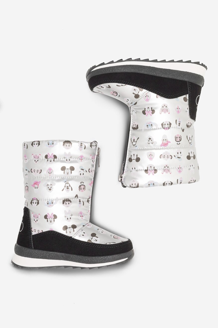 Kozaki DISNEY 100 AW23-214D100 Srebrny