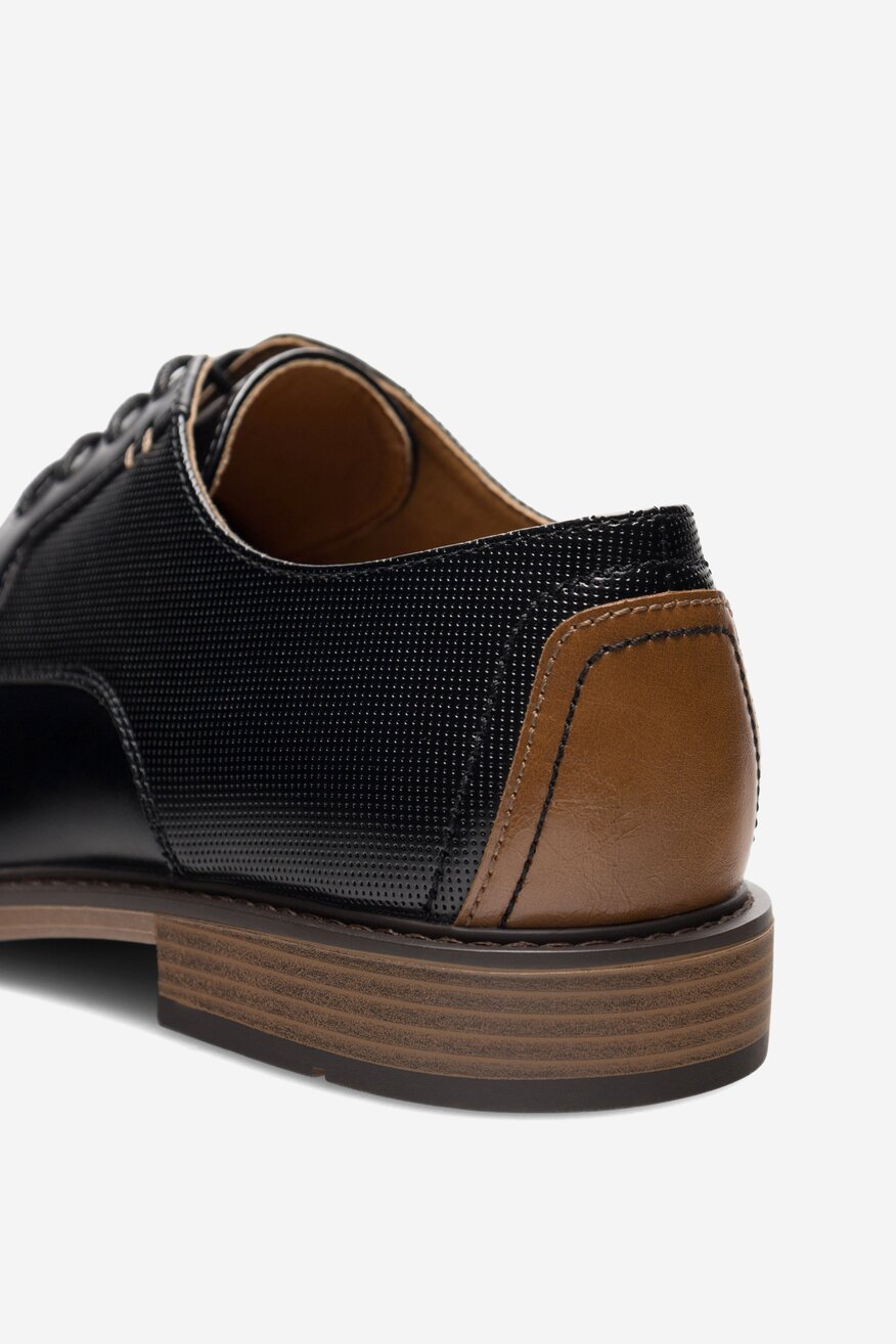 Półbuty Lanetti 120AM1888-1 Czarny