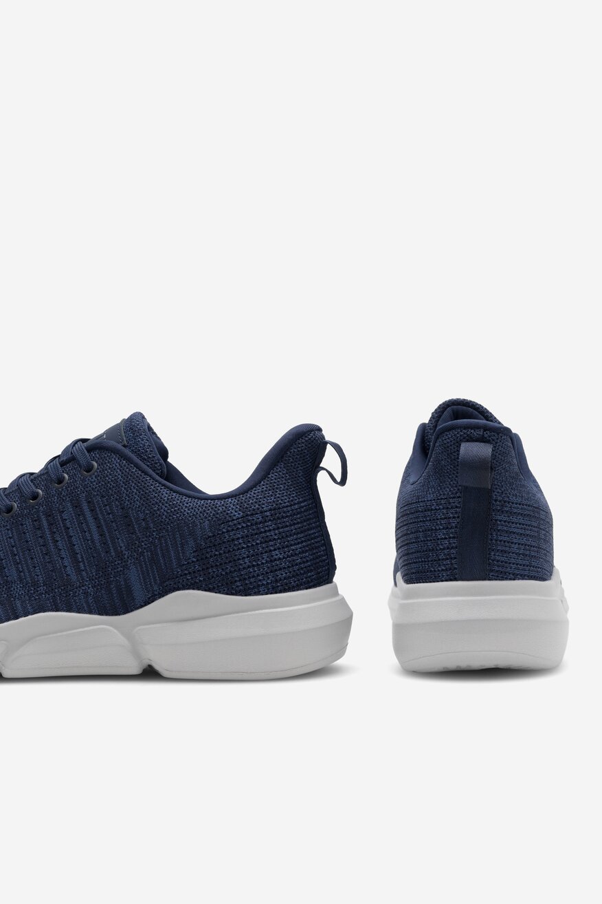 Półbuty Lanetti MP07-21807-01 Granatowy