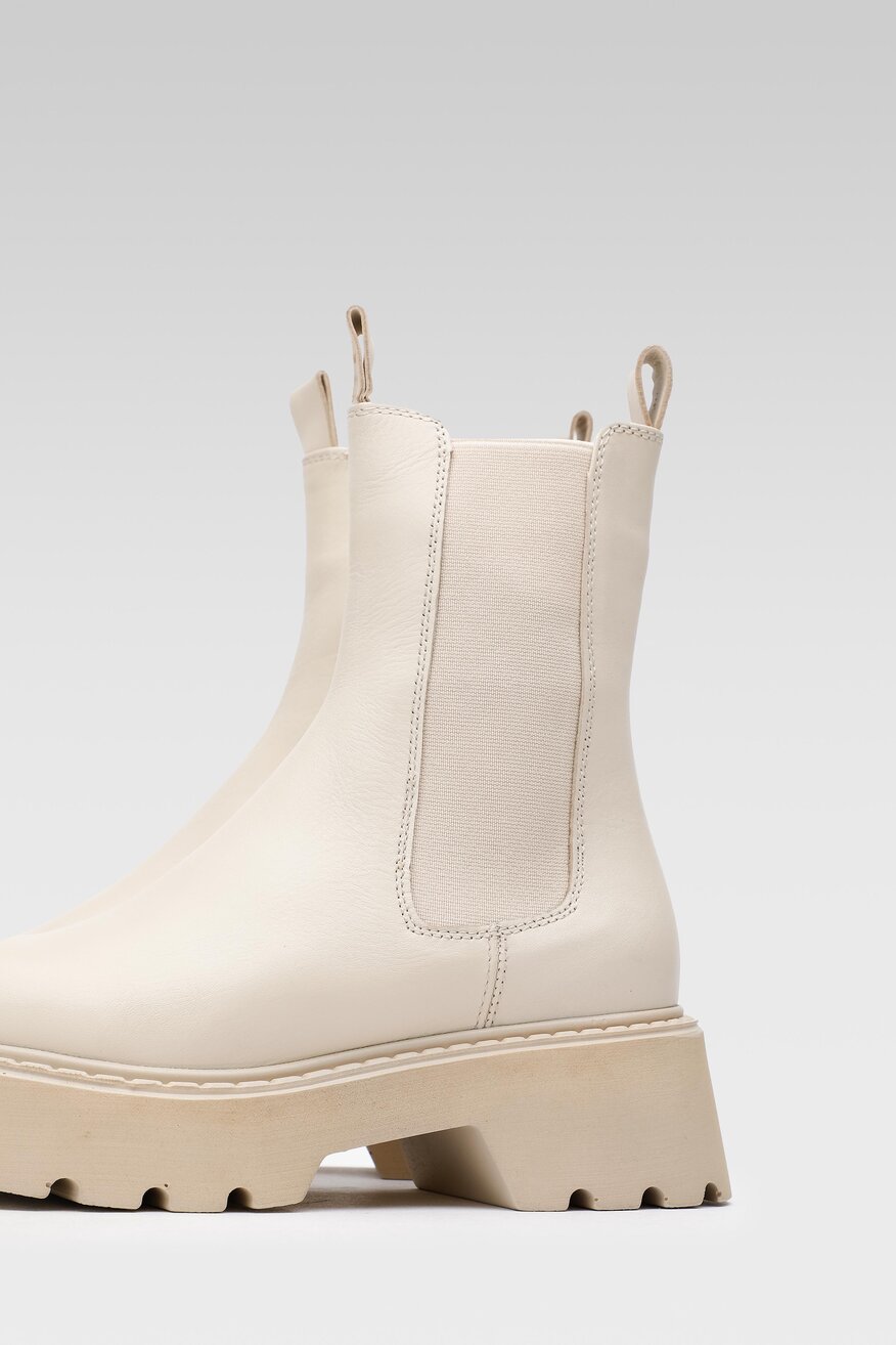 Botki Badura 222FW67 Biały