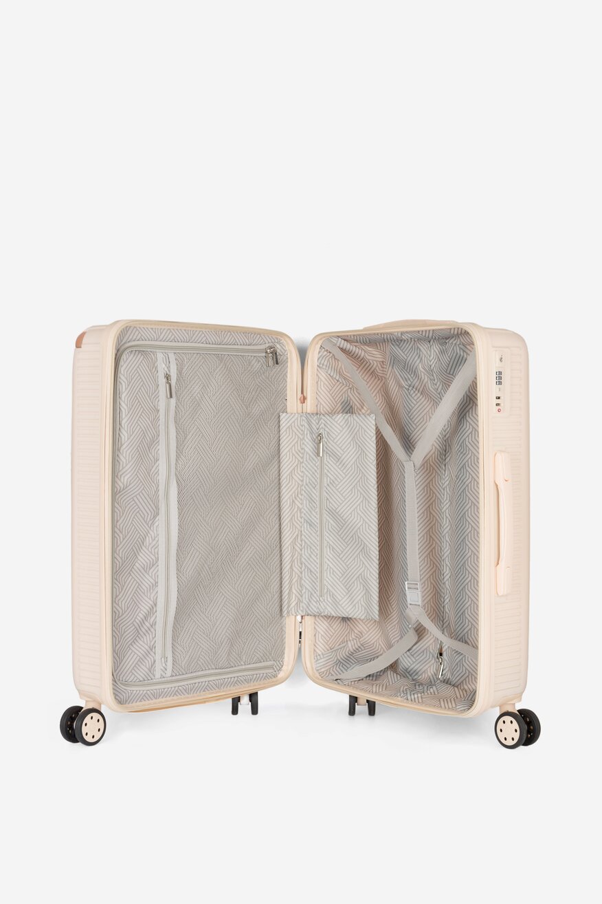 Walizka Lasocki WAS-M-001-S23 Beżowy