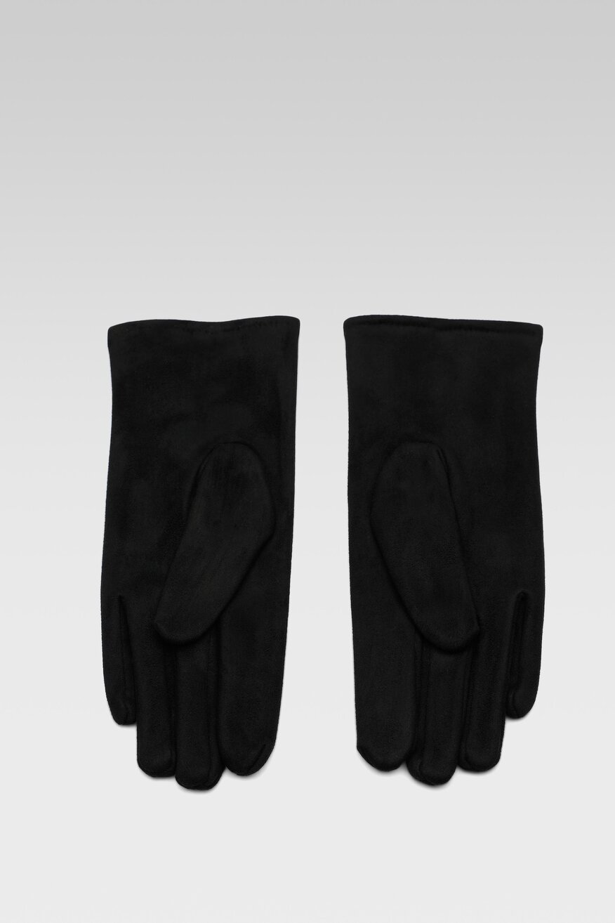 Rękawiczki damskie ACCCESSORIES 1W6-014-AW22 Czarny