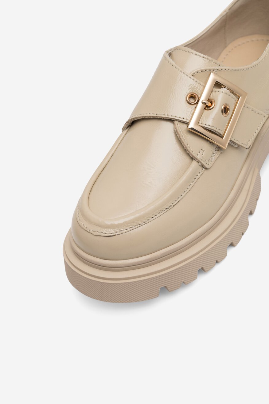 Półbuty Sergio Bardi EST-B1009-03SB Beżowy