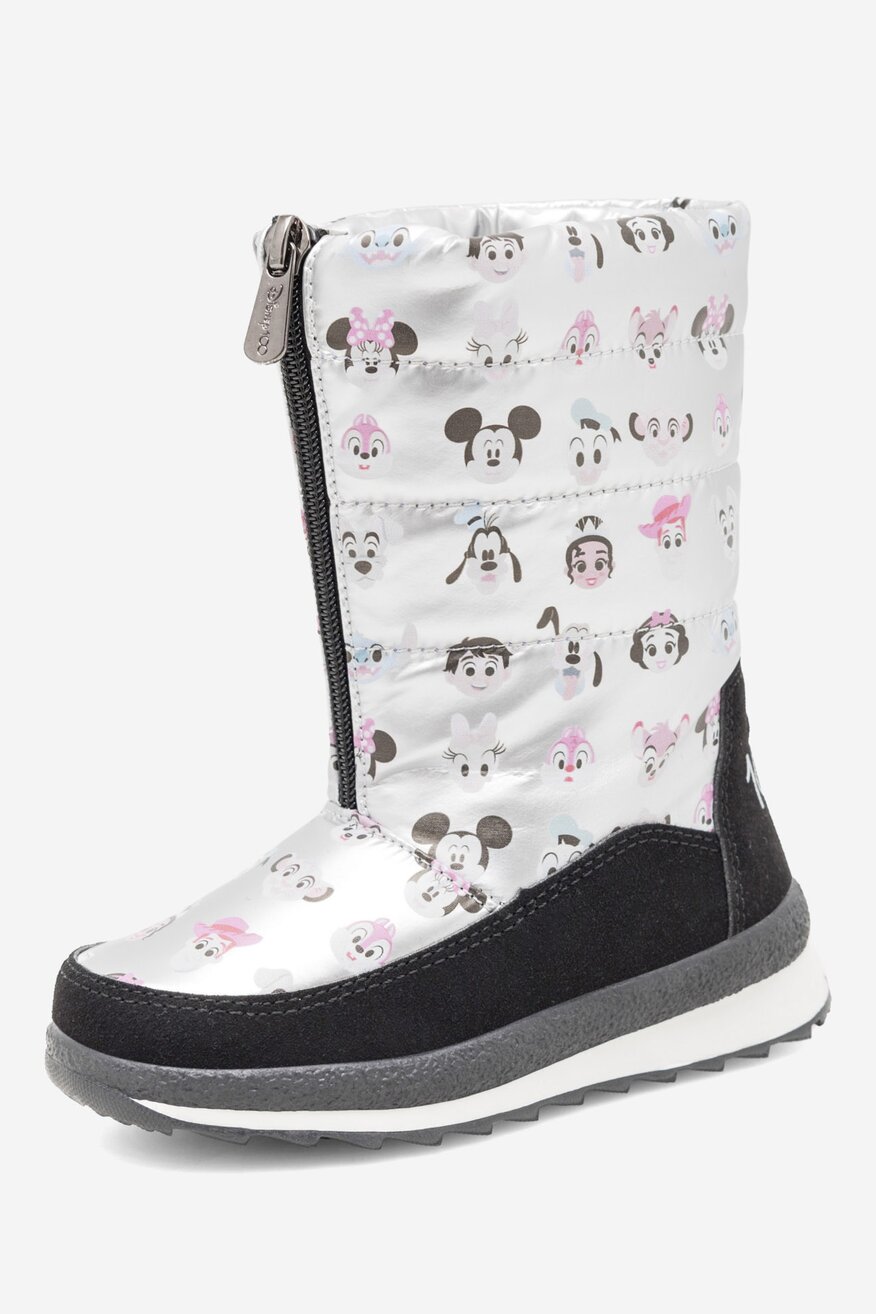 Kozaki DISNEY 100 AW23-214D100 Srebrny