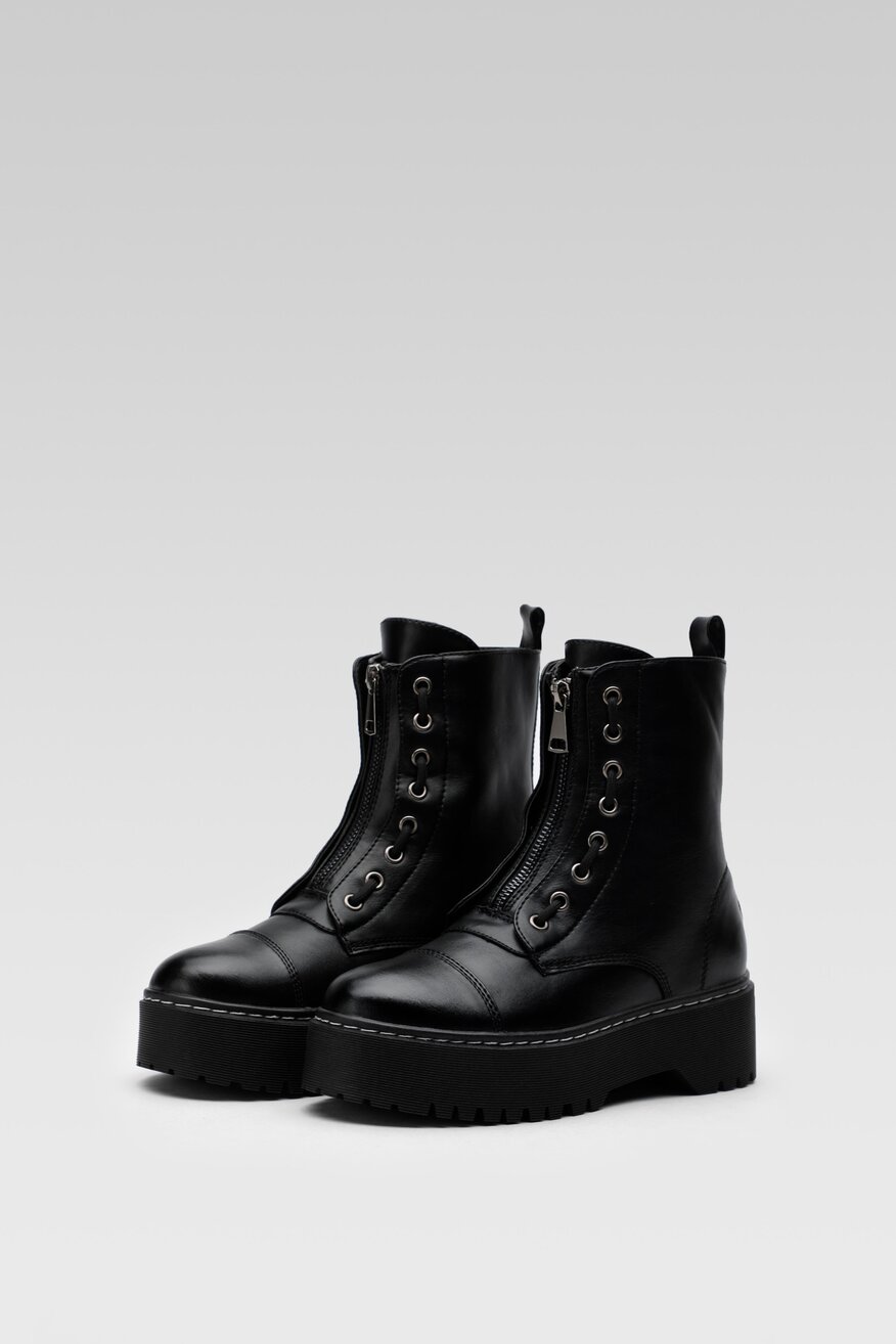 Botki DeeZee H291201-01 Czarny