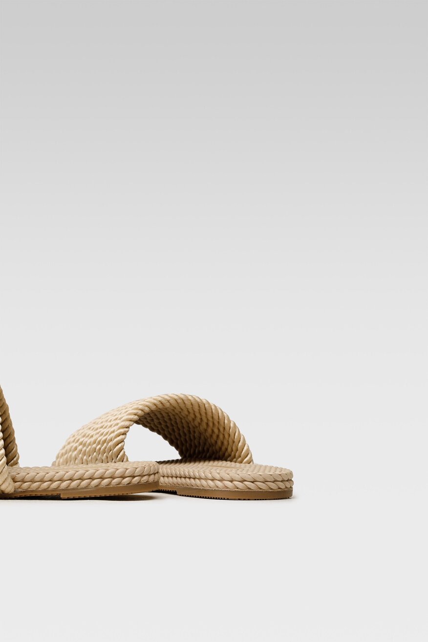 Klapki Bassano WFA1841-3 Beżowy