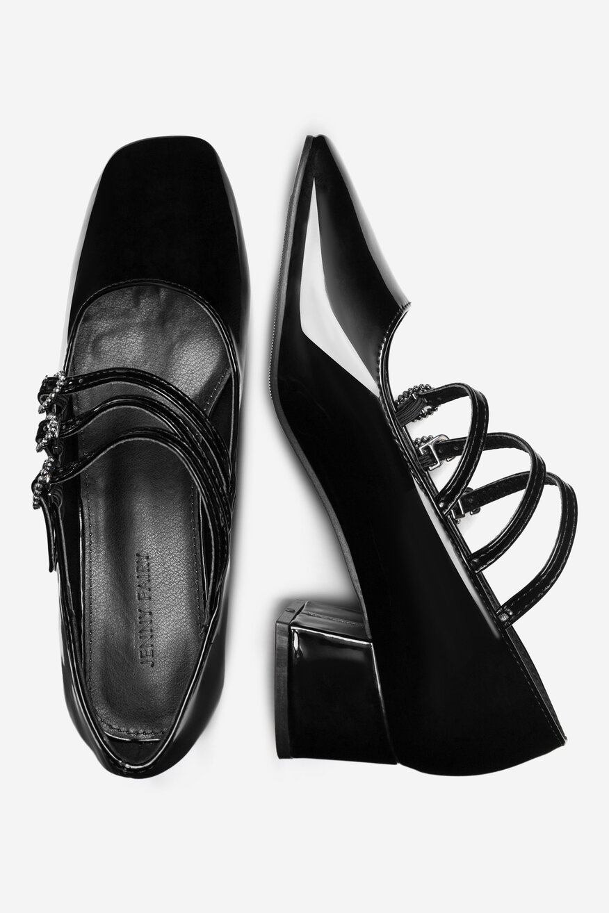 Czółenka Jenny Fairy STAR CMAK2504-17 Czarny