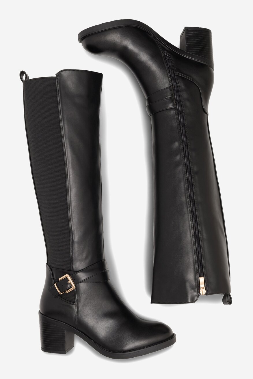 Kozaki Clara Barson ELLA SHL221132 Czarny