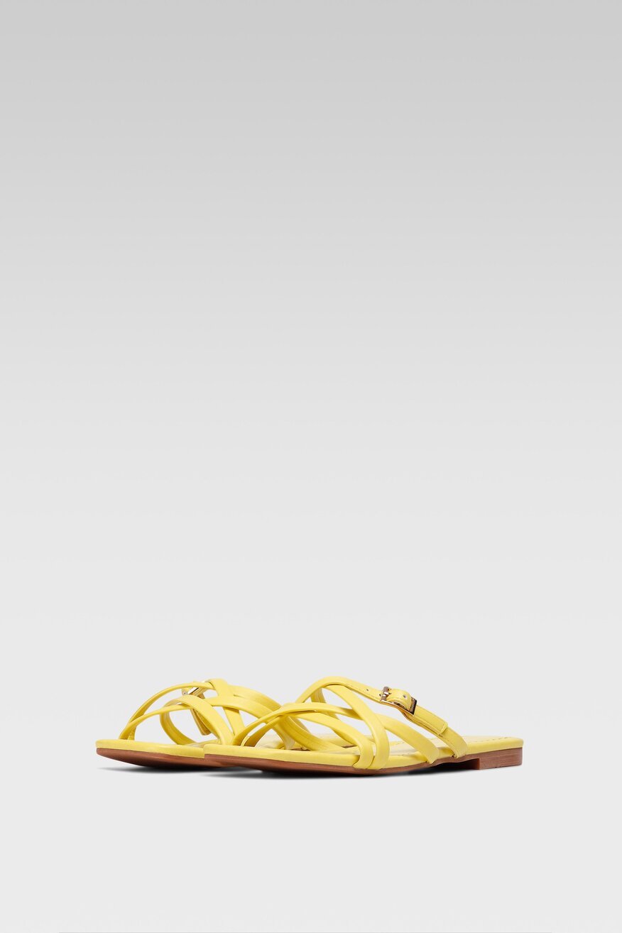 Klapki Jenny Fairy WS5735-02 Żółty