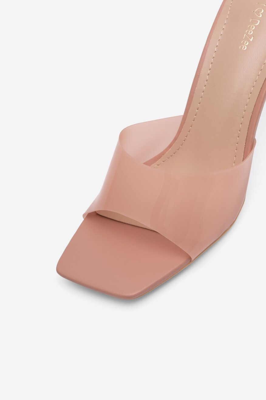 Klapki DeeZee PROMISE TO TRY KL-E25599-62 Różowy