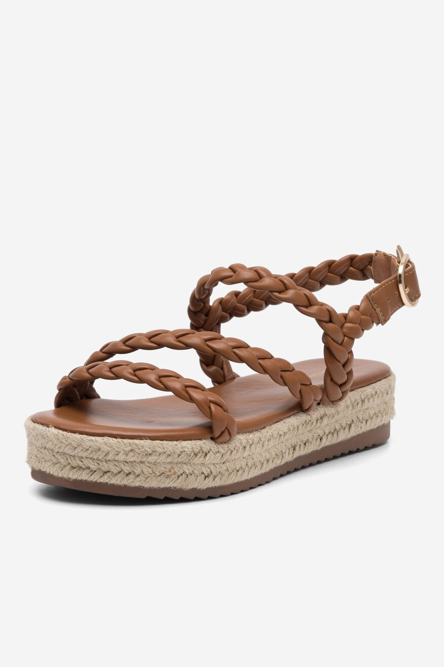 Sandały DeeZee SHE'S NOT ME KL-E8875-1 Camel