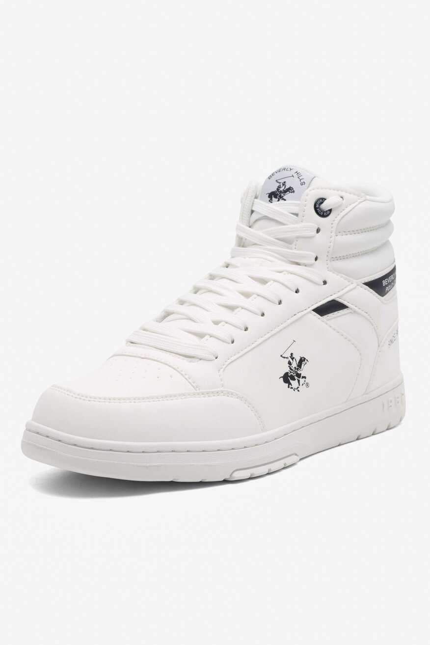 Sneakers Beverly Hills Polo Club PUFF-01 Biały