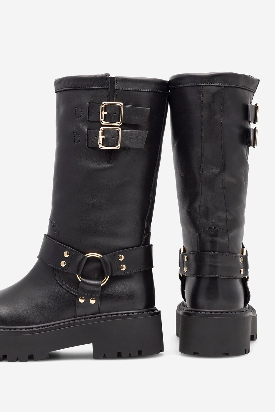 Kozaki Badura INES-9187 Czarny