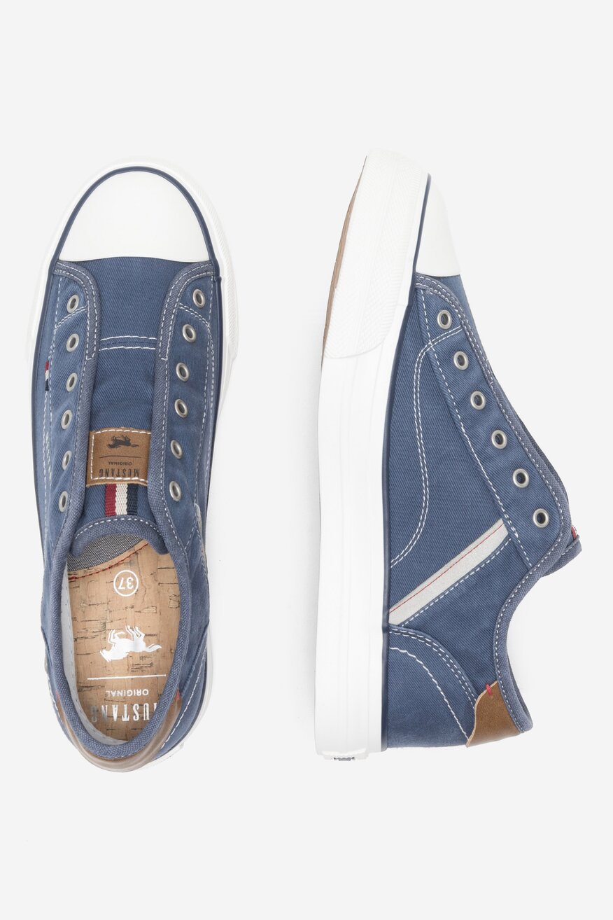 Trampki Mustang 1272-402 Jeansowy