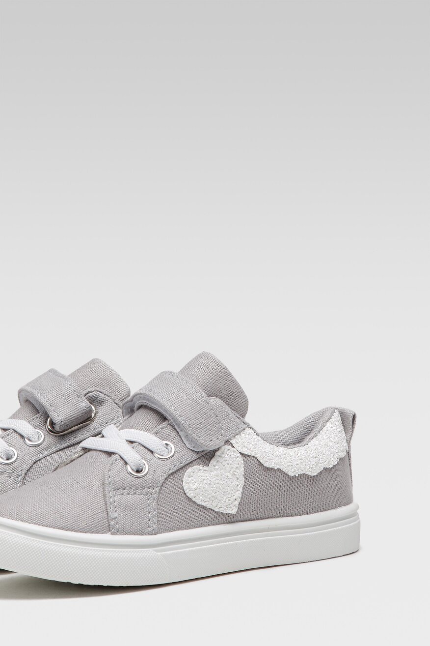 Trampki Nelli Blu CF21183B Srebrny