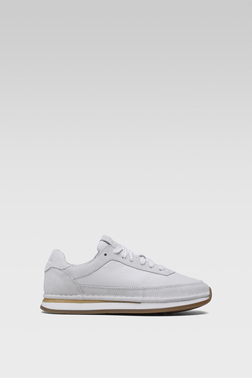 Półbuty Clarks 26158969 Biały