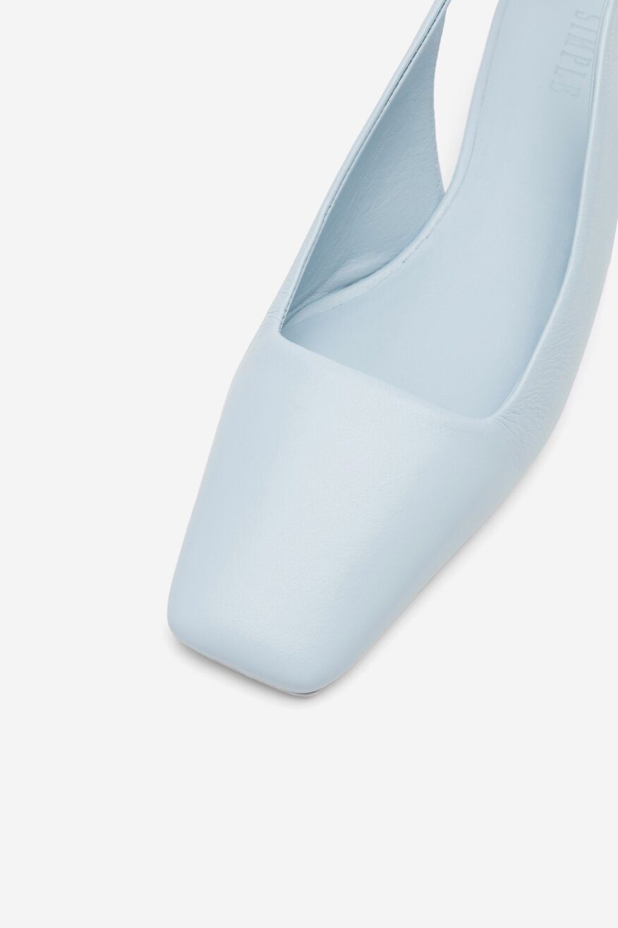 Czółenka SIMPLE SEWILLA-23SS3418 Niebieski jasny