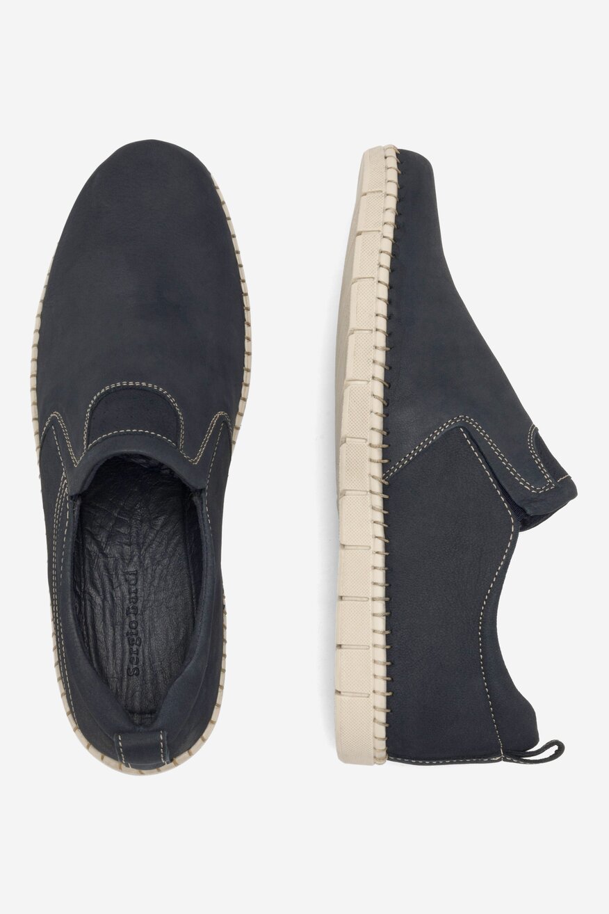 Półbuty Sergio Bardi HAVANA-34 MI07 Jeansowy