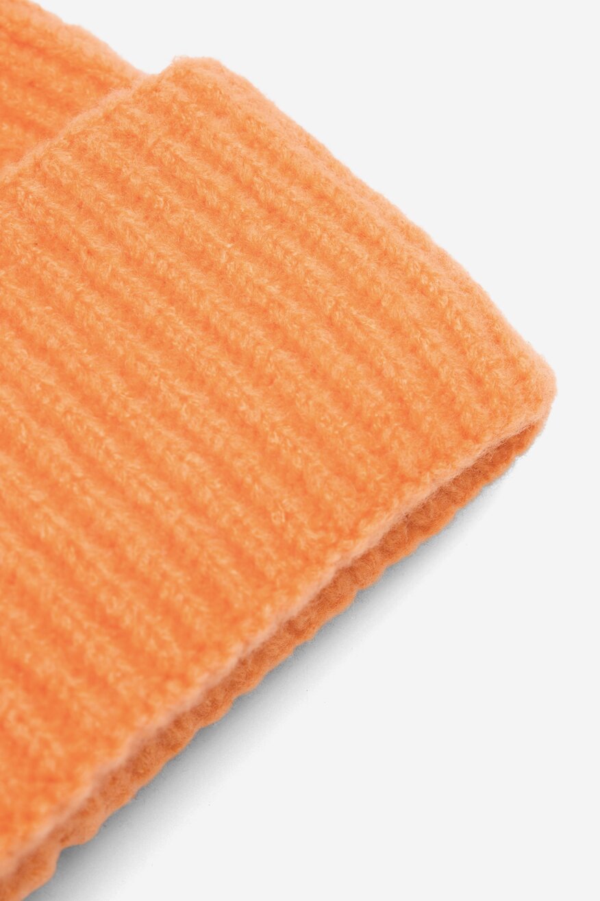 Czapka damska DeeZee 9W3-004-AW23 Pomarańczowy